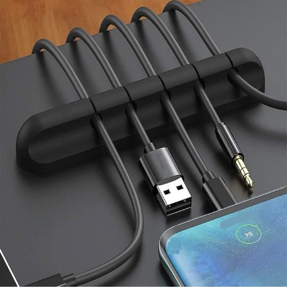 1 Pc Universal Desktop Data Cable Fixing Clip - Picture 2 of 5